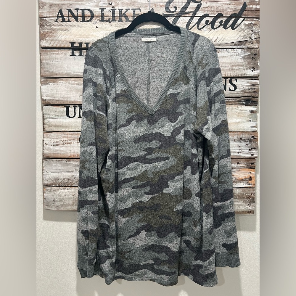 Maurices Camo Knit Top
